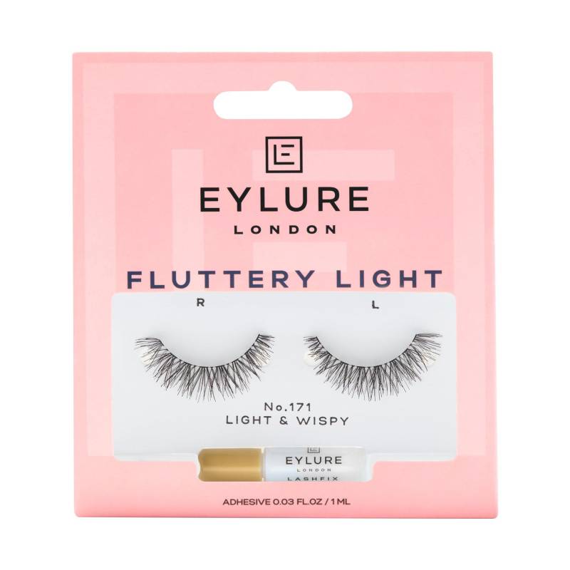 Künstliche Wimpern Fluttery Light 171 Damen Black von EYLURE