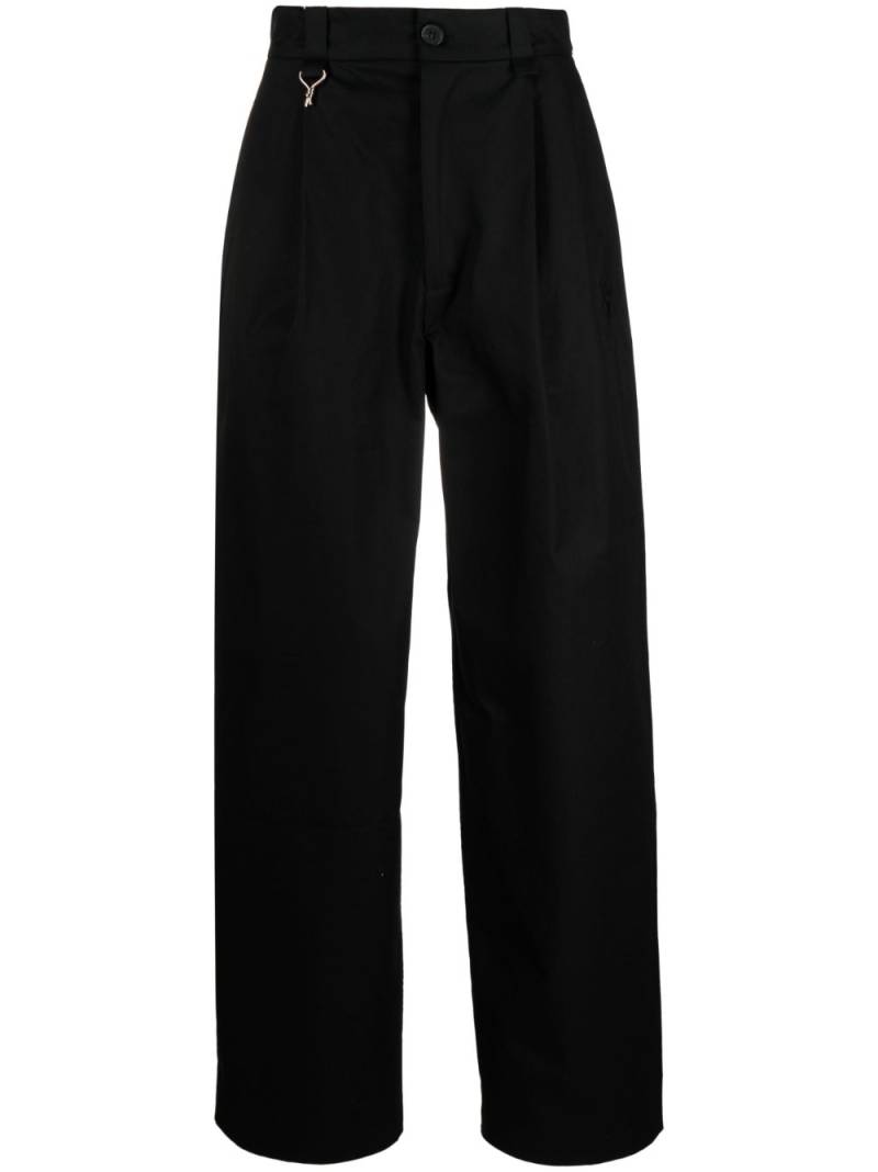 EYTYS Scout mid-rise chino trousers - Black von EYTYS