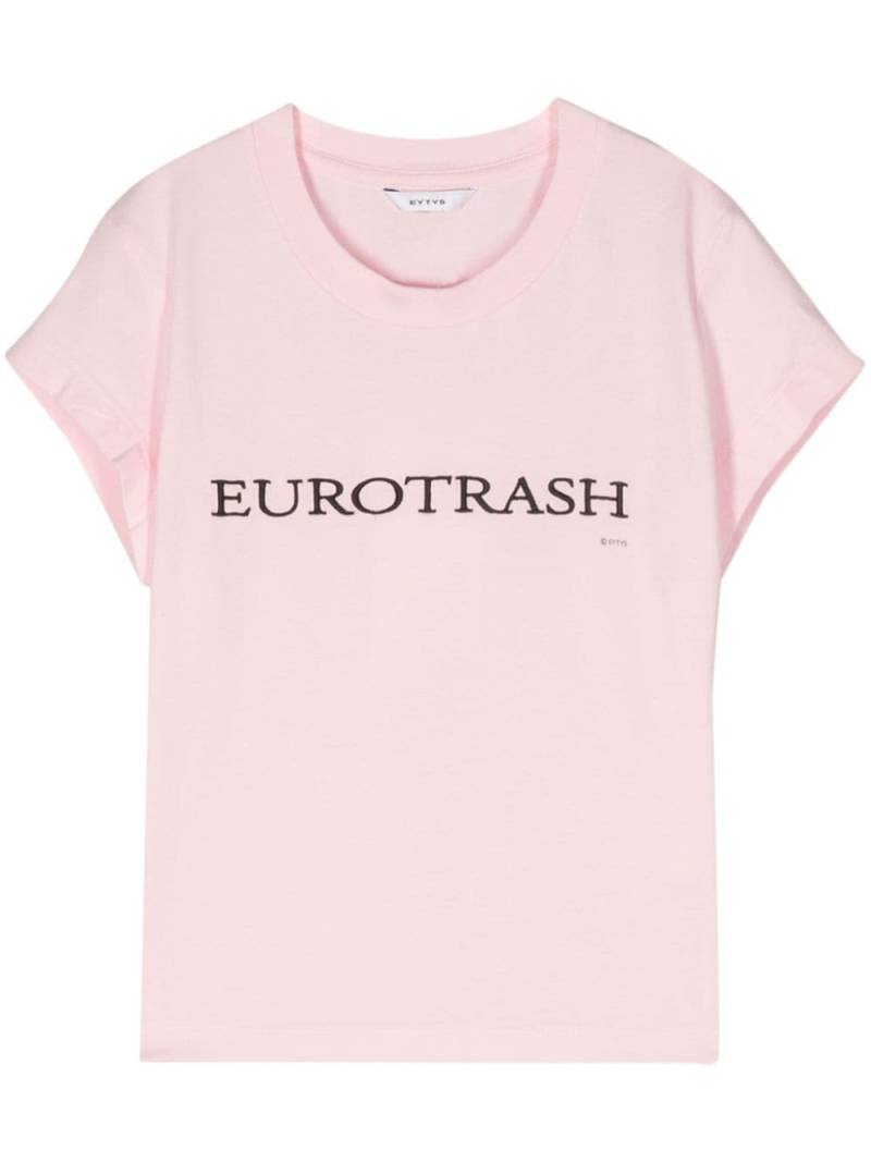 EYTYS Zion cropped T-shirt - Pink von EYTYS