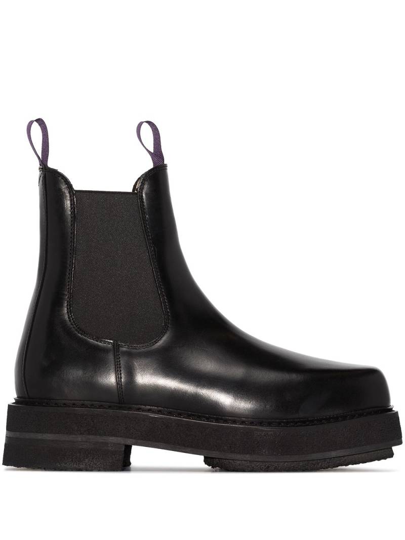 EYTYS slip-on Chelsea leather boots - Black von EYTYS