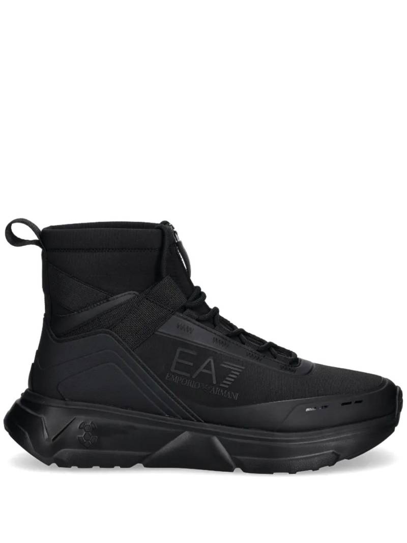 Ea7 Emporio Armani 7.0 high-top sneakers - Black von Ea7 Emporio Armani