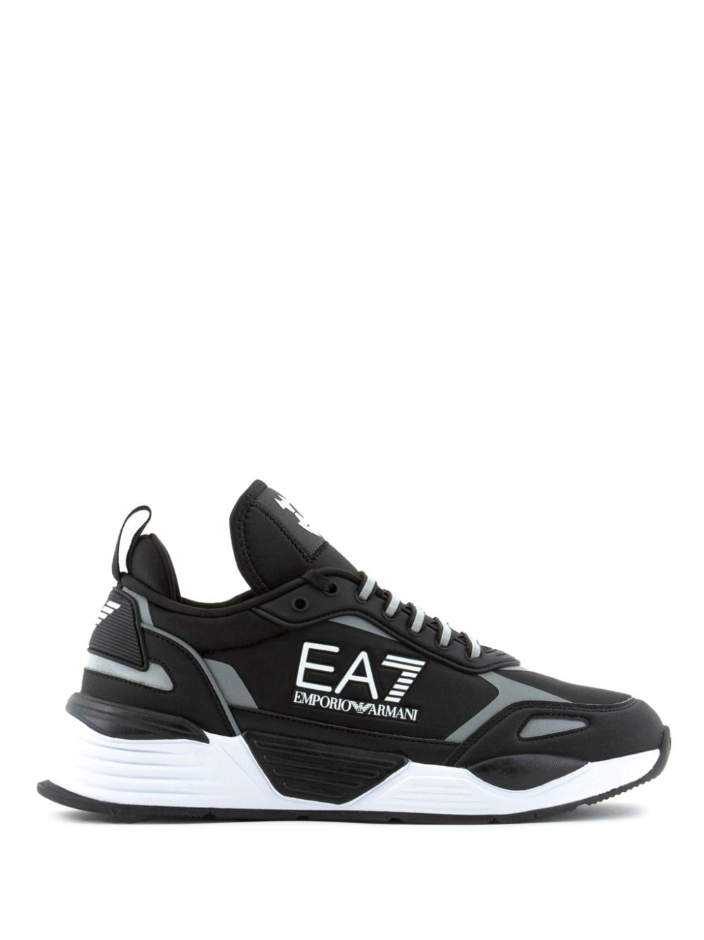 Ea7 Emporio Armani Ace Runner lace-up sneakers - Black von Ea7 Emporio Armani
