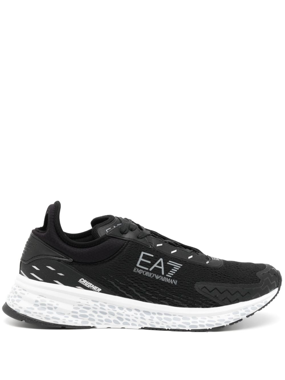Ea7 Emporio Armani Crusher Distance low-top sneakers - Black von Ea7 Emporio Armani