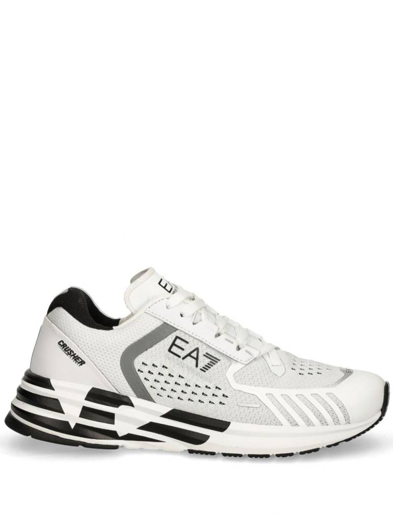 Ea7 Emporio Armani Distance Crusher trainers - White von Ea7 Emporio Armani