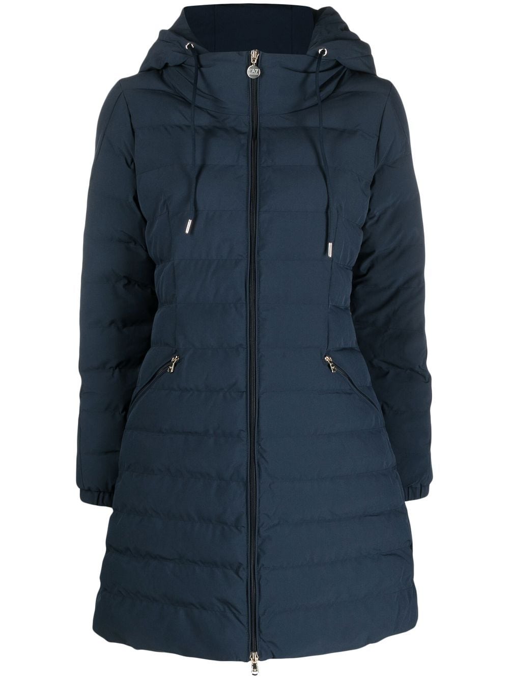 Ea7 Emporio Armani Mountain Cross padded coat - Blue von Ea7 Emporio Armani