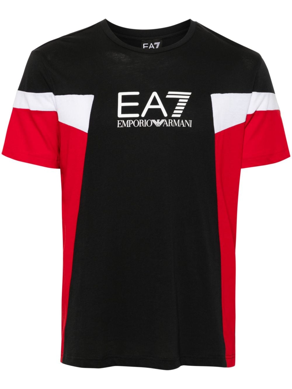 Ea7 Emporio Armani Summer Block T-shirt - Blue von Ea7 Emporio Armani