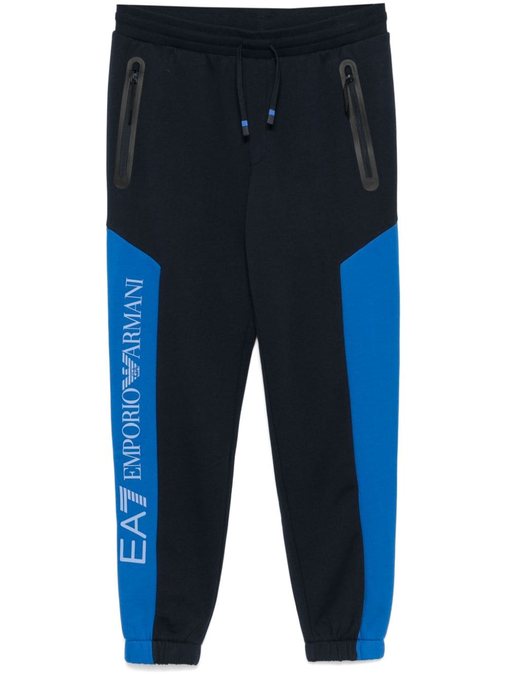 Ea7 Emporio Armani colourblock track pants - Blue von Ea7 Emporio Armani