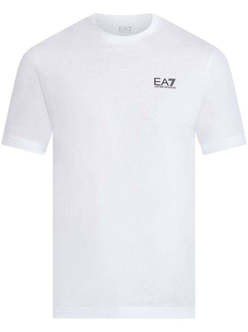 Ea7 Emporio Armani cotton T-shirt - White von Ea7 Emporio Armani