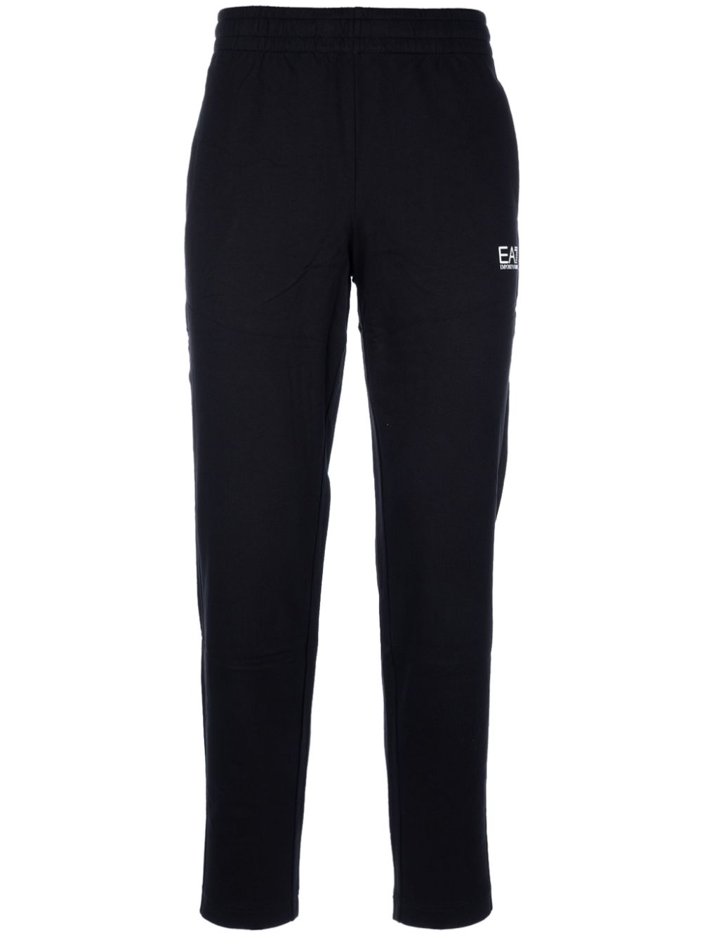 Ea7 Emporio Armani cotton track pants - Black von Ea7 Emporio Armani