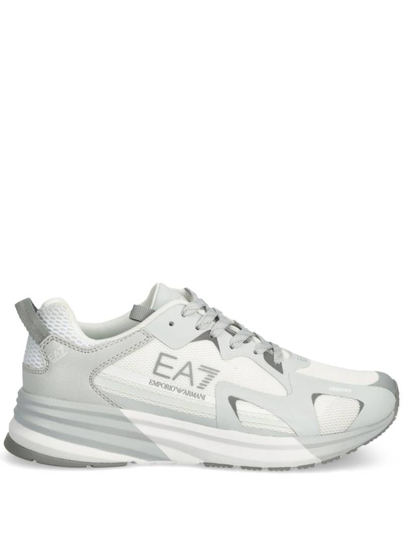 Ea7 Emporio Armani lace up trainers - Grey von Ea7 Emporio Armani