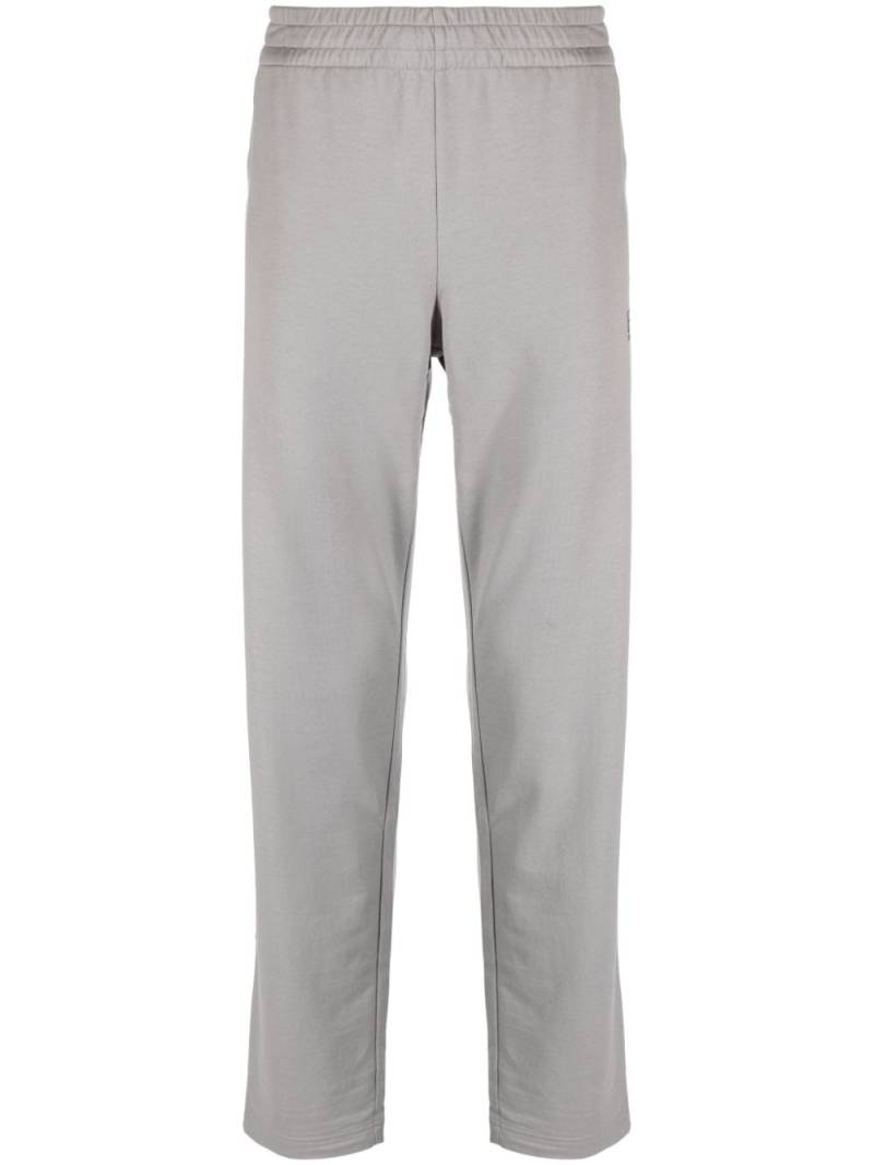 Ea7 Emporio Armani logo-appliqué slim-cut track pants - Grey von Ea7 Emporio Armani