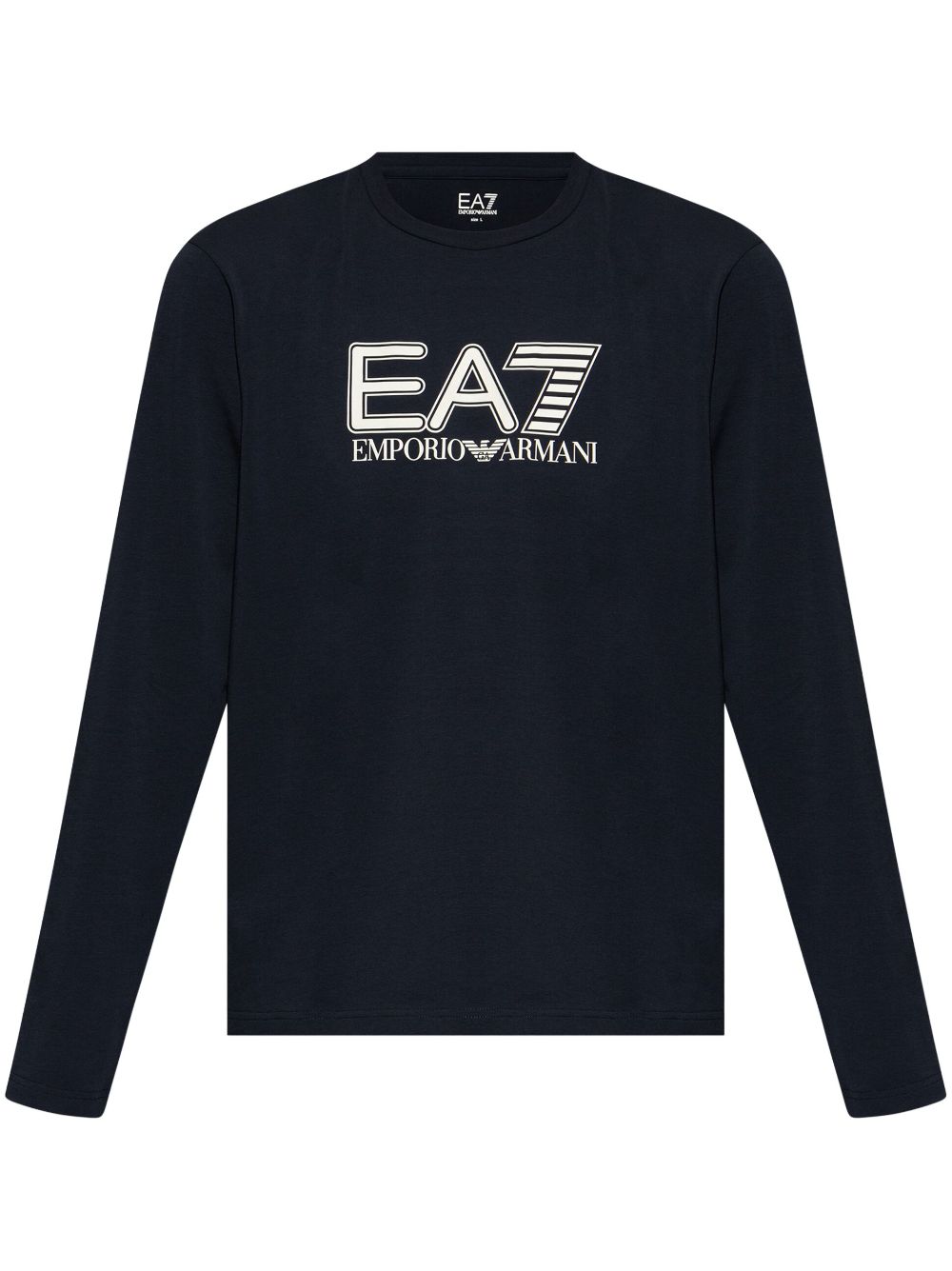 Ea7 Emporio Armani logo-print T-shirt - Blue von Ea7 Emporio Armani