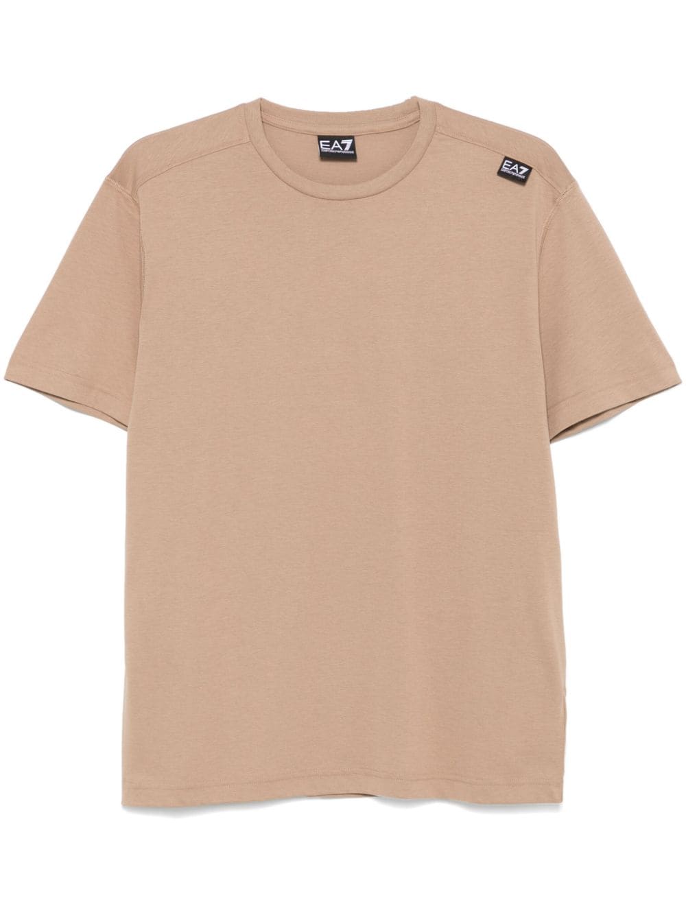 Ea7 Emporio Armani logo-print T-shirt - Neutrals von Ea7 Emporio Armani