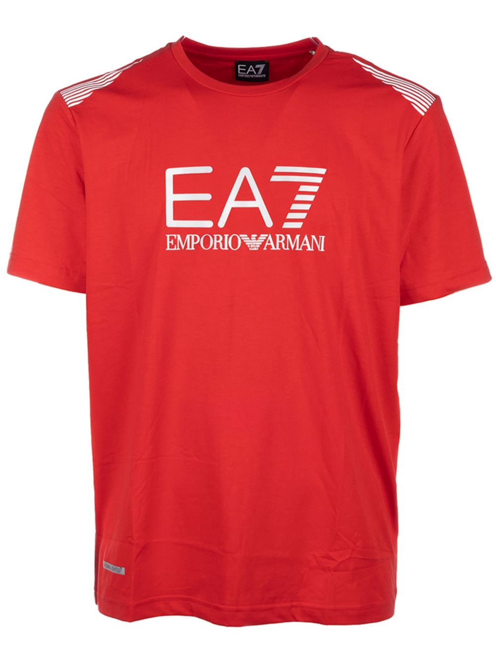 Ea7 Emporio Armani logo-print T-shirt - Red von Ea7 Emporio Armani