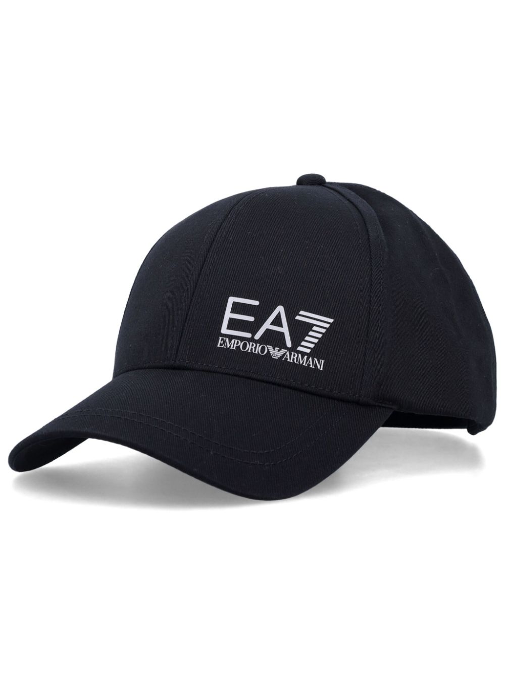 Ea7 Emporio Armani logo-print baseball cap - Black von Ea7 Emporio Armani