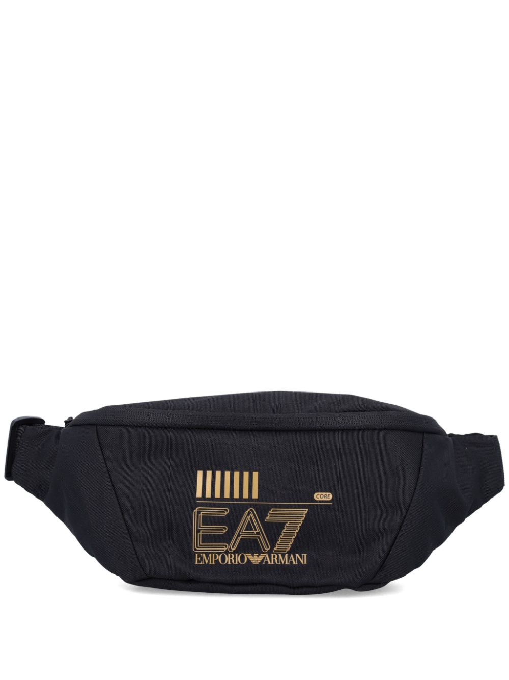 Ea7 Emporio Armani logo-print belt bag - Black von Ea7 Emporio Armani