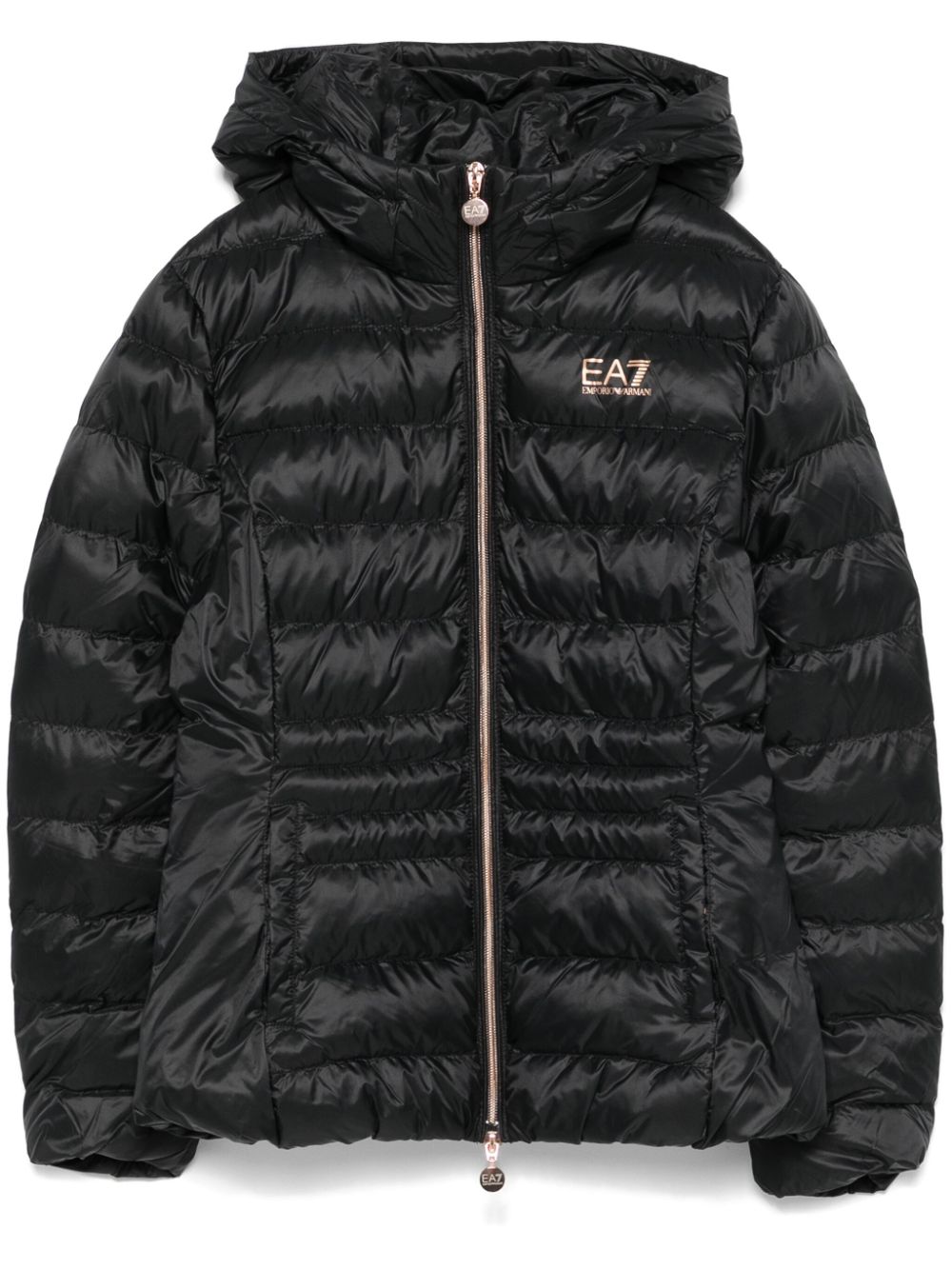 Ea7 Emporio Armani padded jacket - Black von Ea7 Emporio Armani