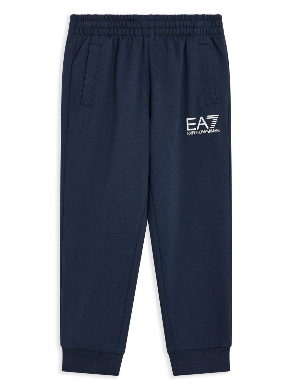 Ea7 Emporio Armani raised-logo track pants - Blue von Ea7 Emporio Armani