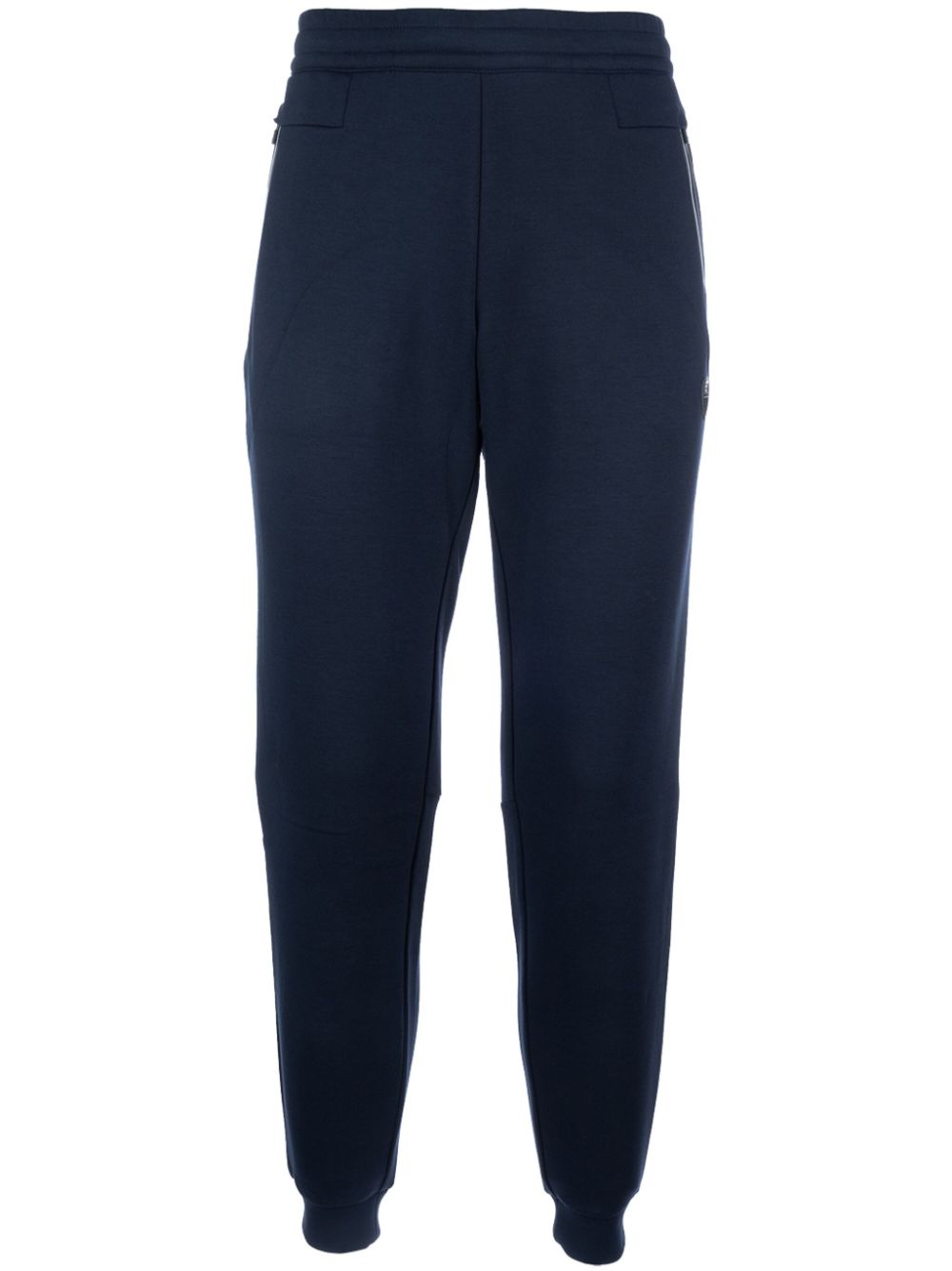 Ea7 Emporio Armani rubberised logo track pants - Blue von Ea7 Emporio Armani