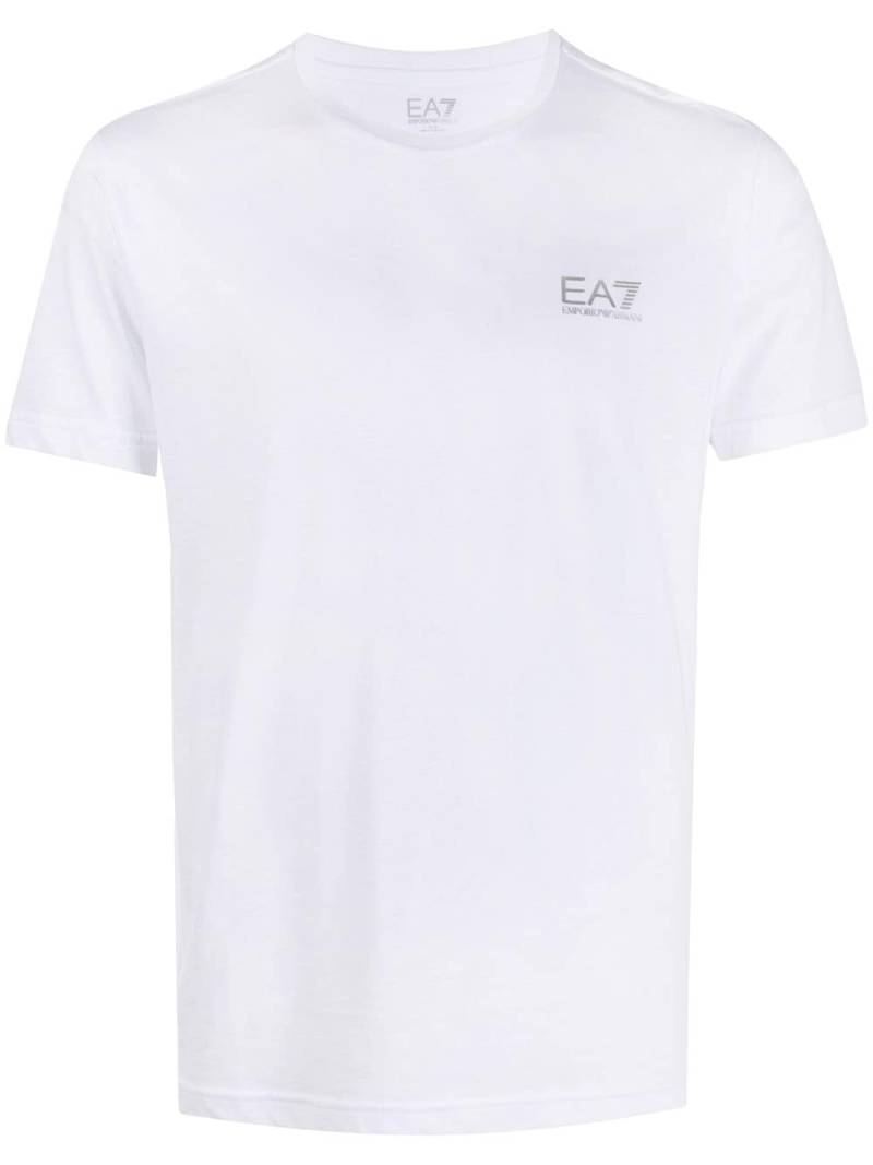 Ea7 Emporio Armani short-sleeve T-shirt - White von Ea7 Emporio Armani