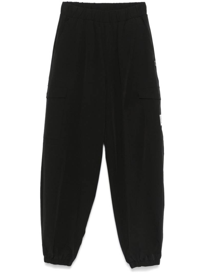 Ea7 Emporio Armani tapered trousers - Black von Ea7 Emporio Armani