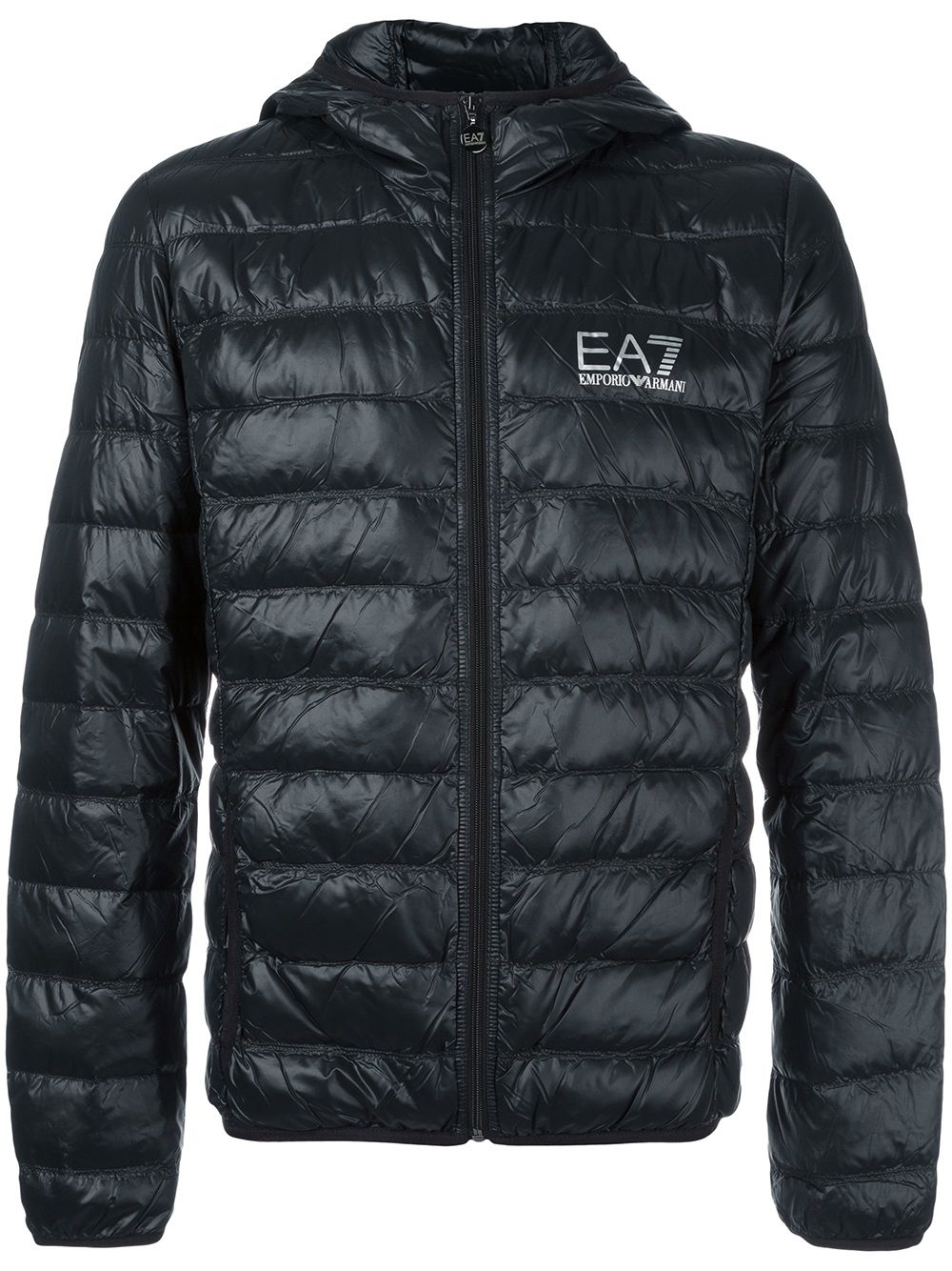 Ea7 Emporio Armani zip up jacket - Black von Ea7 Emporio Armani