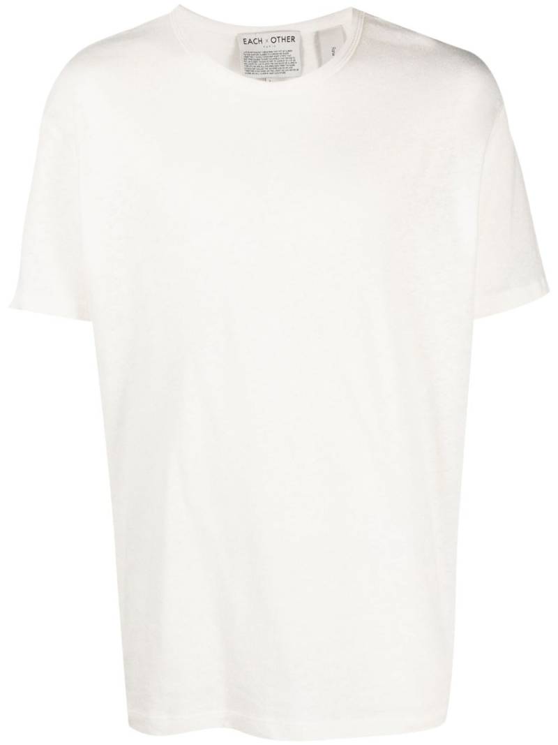 Each X Other crew-neck T-shirt - White von Each X Other