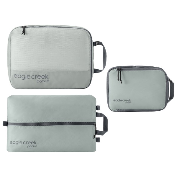 Eagle Creek - Pack-It Essentials Set - Packsack grau von Eagle Creek