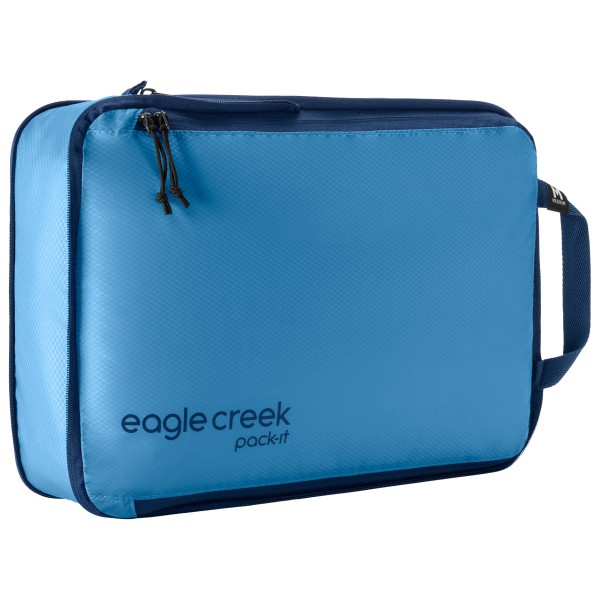 Eagle Creek - Pack-It Isolate Compression Cube M - Packsack Gr 2,5 l blau;grau;oliv;rot;schwarz von Eagle Creek