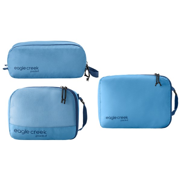 Eagle Creek - Pack-It Overnight Set - Packsack blau;grau;orange von Eagle Creek