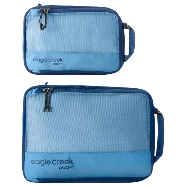 Eagle Creek - Pack-It Reveal Compression Cube Set - Packsack blau von Eagle Creek