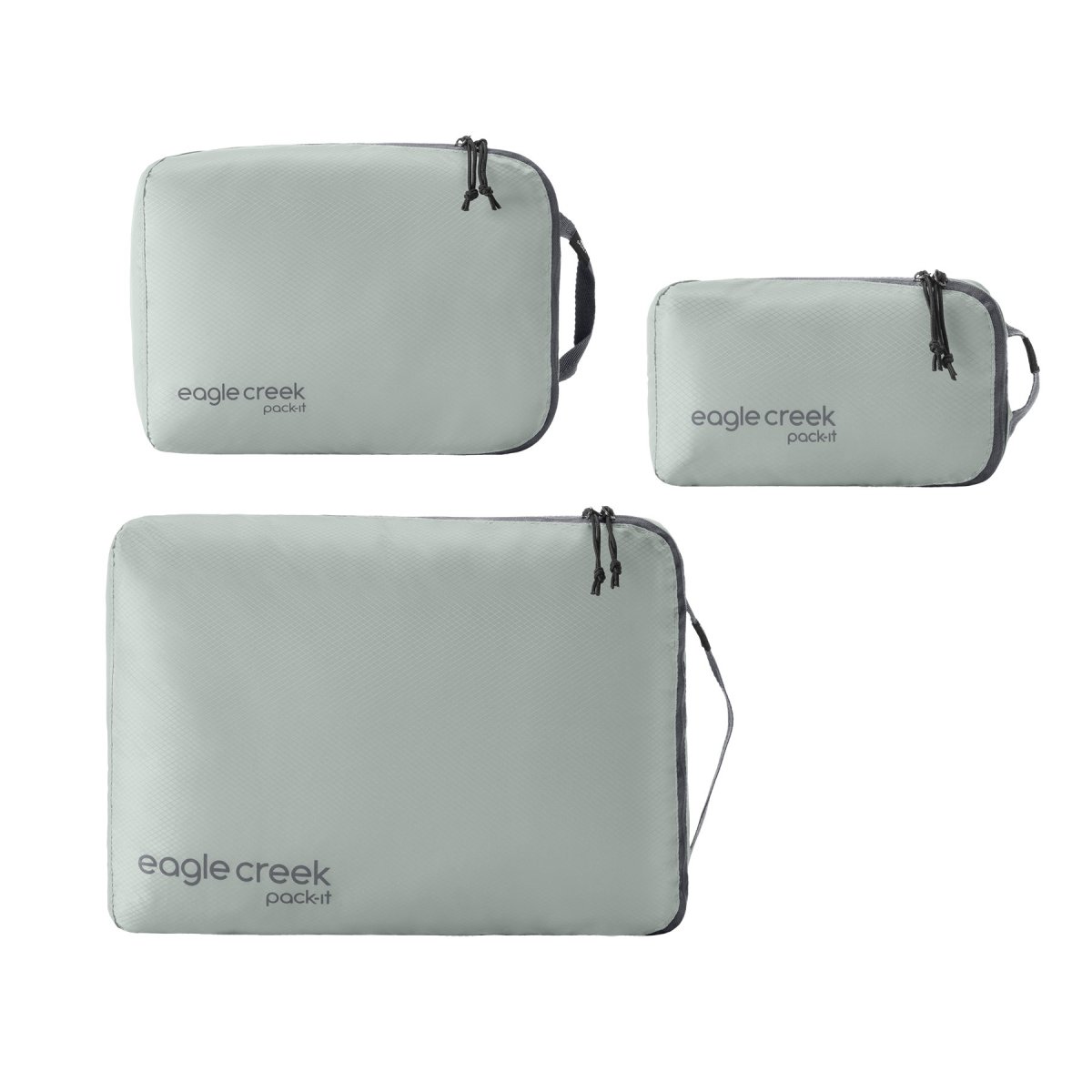 Pack-It Isolate Cube XS/S/M Set, Storm Grey von Eagle Creek