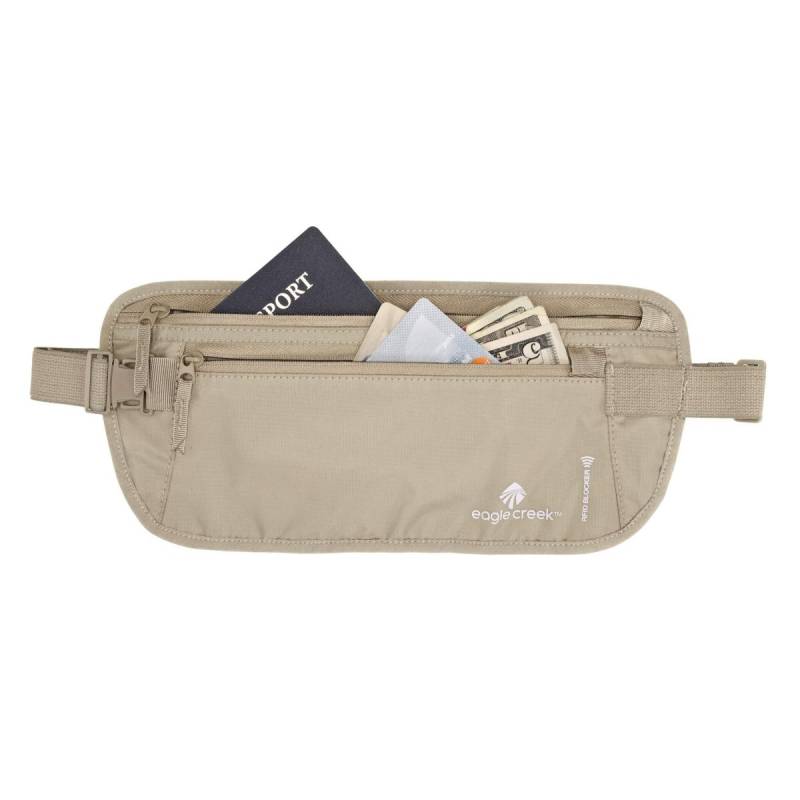 RFID Blocker Money Belt DLX, Beige von Eagle Creek