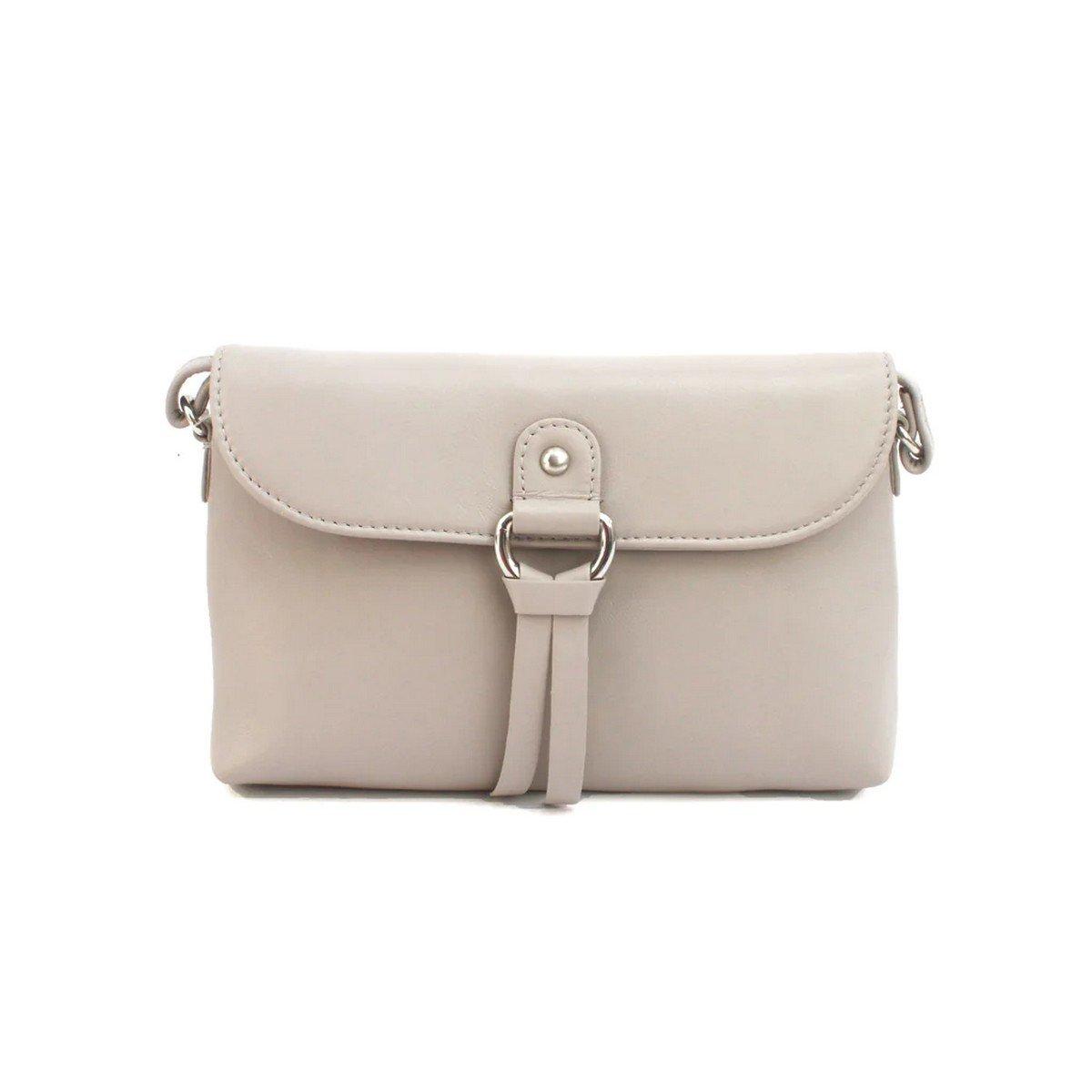 Handtasche Cleo, Leder Damen Elfenbein ONE SIZE von Eastern Counties Leather