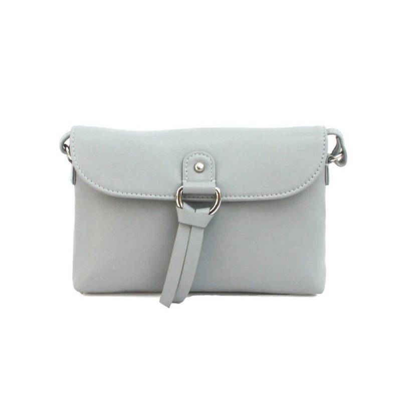 Handtasche Cleo, Leder Damen Grau ONE SIZE von Eastern Counties Leather