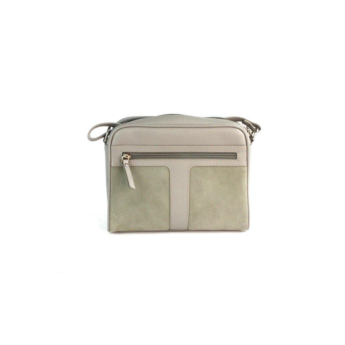 Handtasche Margot, Wildleder Damen Grau ONE SIZE von Eastern Counties Leather