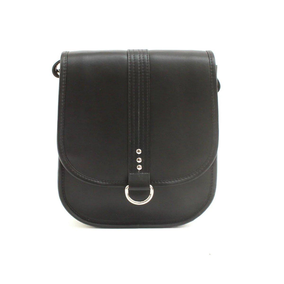 Handtasche Melody, Leder Damen Schwarz ONE SIZE von Eastern Counties Leather