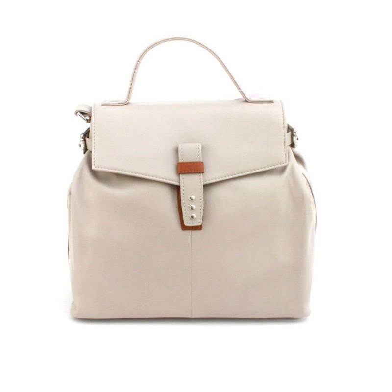 Katrina Schnalle Detail Handtasche Damen Elfenbein ONE SIZE von Eastern Counties Leather