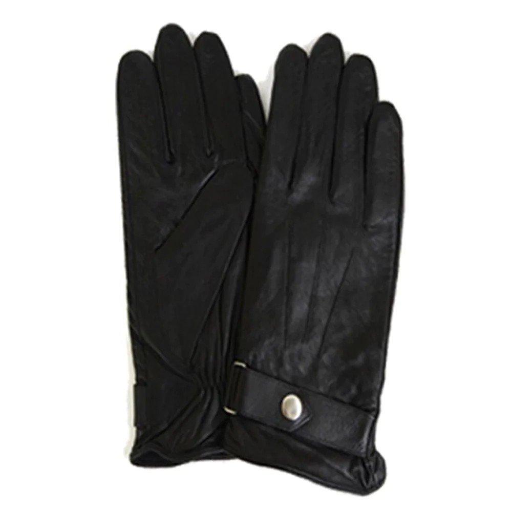 Winterhandschuhe Classic, Leder Herren Schwarz L von Eastern Counties Leather