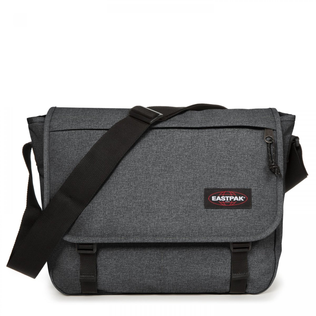 Delegate+ Umhängetasche in Black Denim von Eastpak