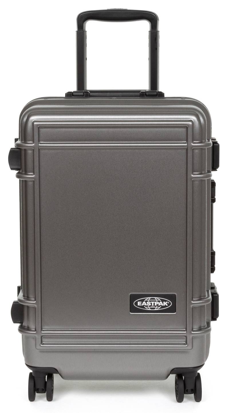 Eastpak Weichgepäck-Trolley »RESIST'R CASE S BRUSHED METAL«, 4 Rollen, Reisegepäck Handgepäck-Koffer TSA-Zahlenschloss von Eastpak