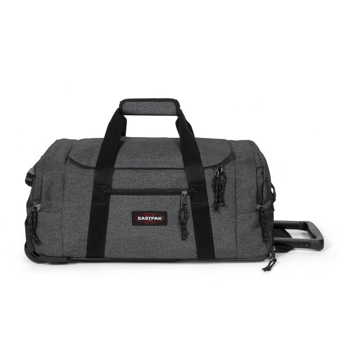 Leatherface S + Trolley Reisetasche in Black Denim von Eastpak