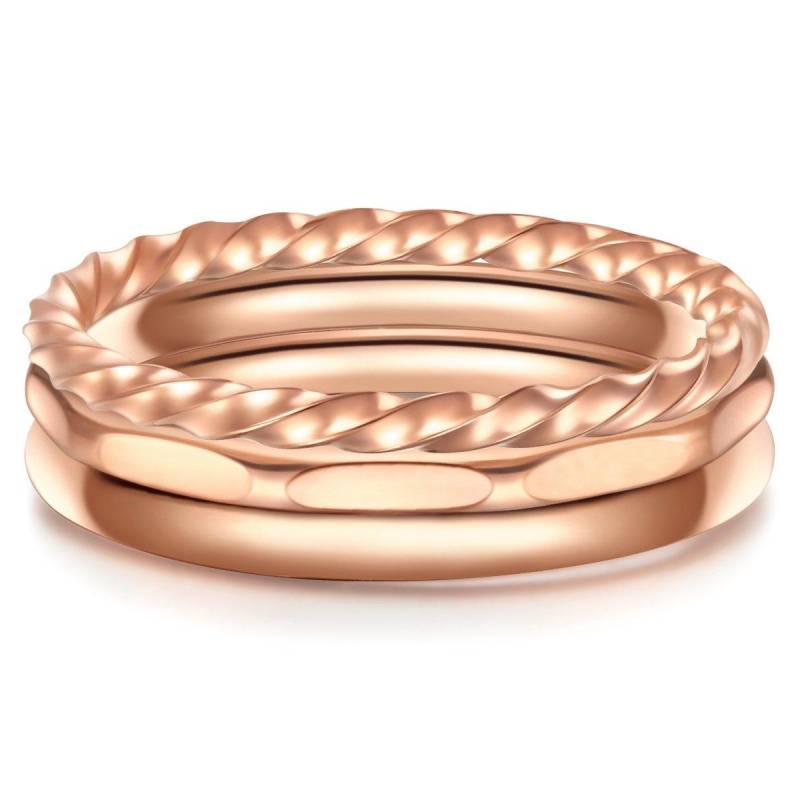 Ring Damen Goldrosa 54 von Eastside