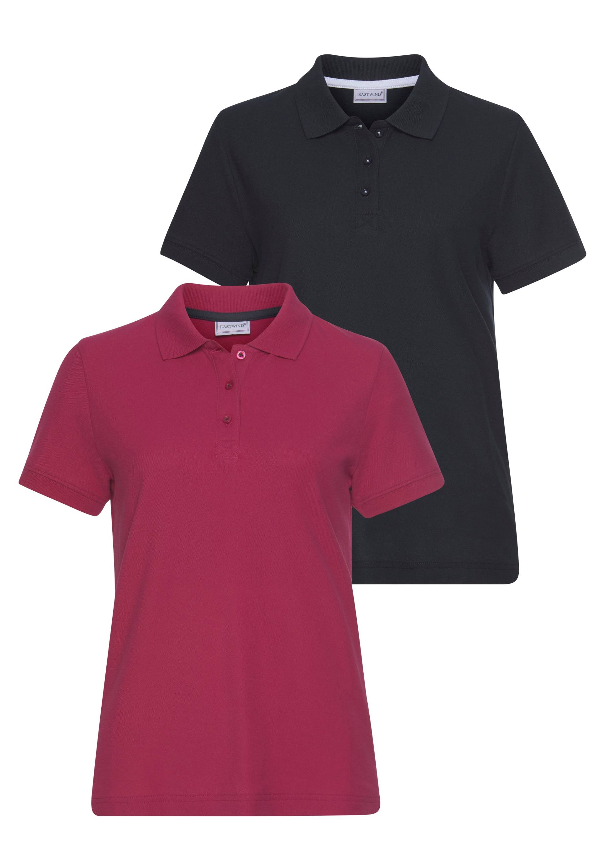 Eastwind Poloshirt, Kurzarm, figurumschmeichelnder Schnitt, Polokragen von Eastwind