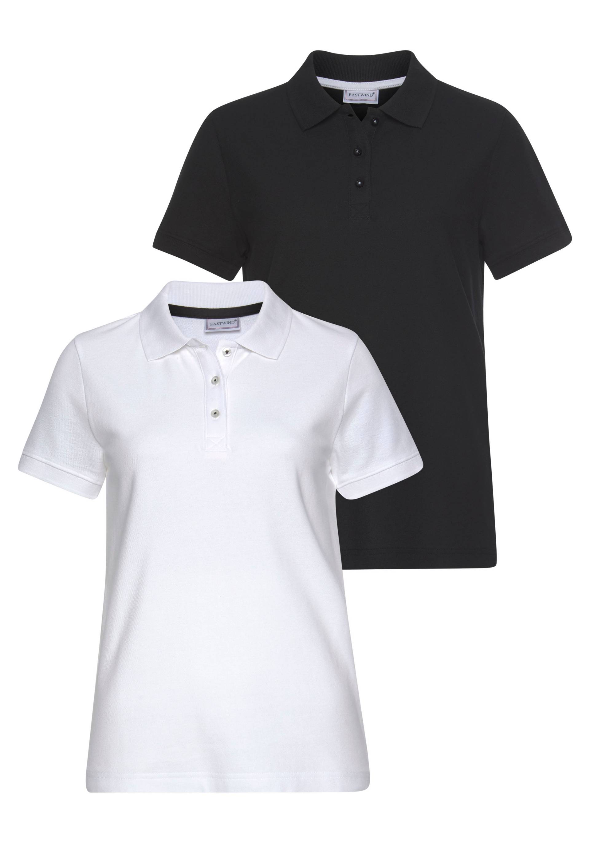 Eastwind Poloshirt, Kurzarm, figurumschmeichelnder Schnitt, Polokragen von Eastwind