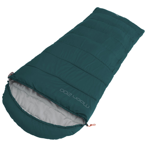 Easy Camp - Moon 200 - Kunstfaserschlafsack Gr 220 x 80 cm teal von Easy Camp