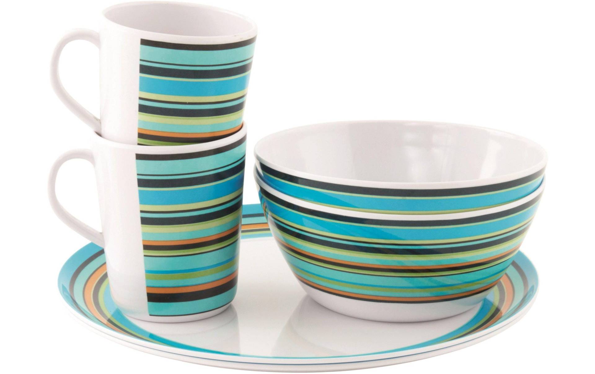 easy camp Geschirr-Set »Camp Java Melamine Set 2 Personen« von Easy Camp