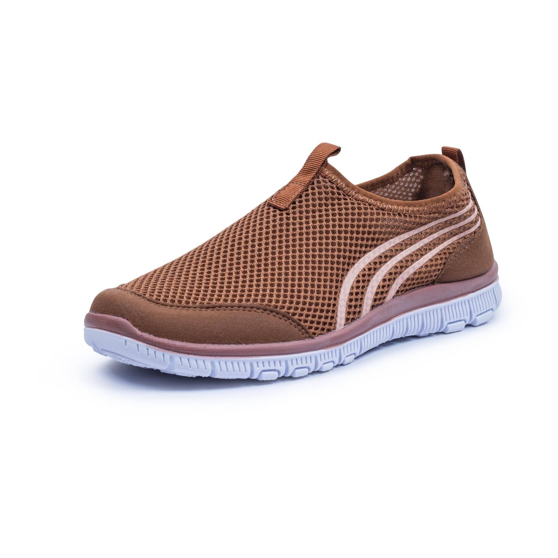 EasySneaker Sneaker Basics Grösse: 36, Farbe: Braun von EasySneaker