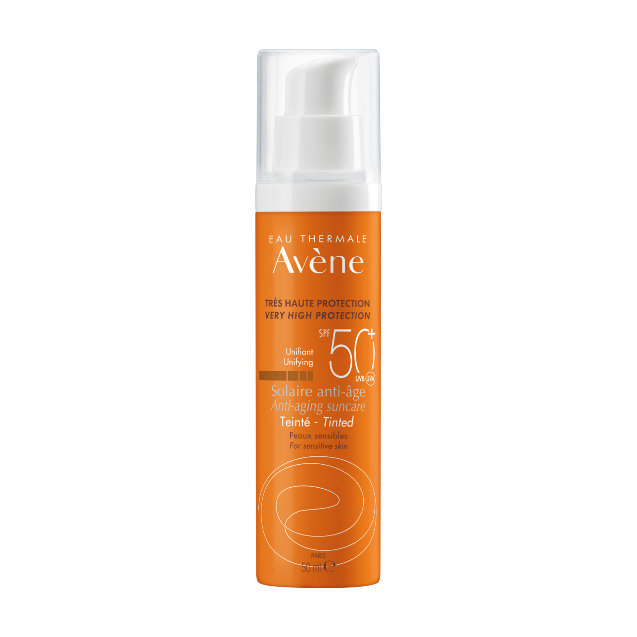 Avène Sonnenschutz - Anti-Aging Getönt SPF50+ orange von Eau Thermale Avène