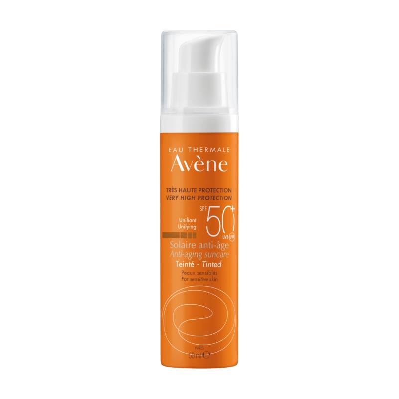 Avène Sonnenschutz - Anti-Aging Getönt SPF50+ orange von Eau Thermale Avène